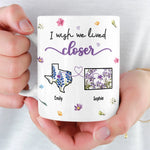 Custom Name Long Distance Gifts for Someone Special - Personalized Mug