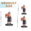 Custom Photo Acrylic Ornament - Personalized Christmas Birthday Sport Gifts For Sports Lovers - Court Conqueror