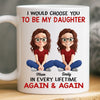 Custom Mug - Personalized Birthday Gifts For Mom, Dad, Daughter - Forever My Little Girl