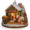 Custom Wood Ornament - Personalized Christmas Birthday Gifts For Women, Men - Life Feels Softer With Sheep
