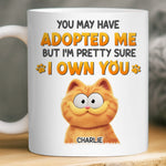 Custom Name Funny Cat Adoption Gifts for Cat Lovers - Personalized Mugs