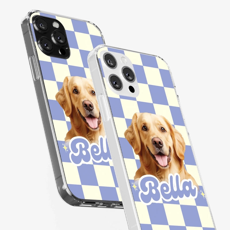 Custom Photo Clear Phone Case - Personalized  Birthday Gifts For Dog Cat Lovers, Dog Dad And Mom, Cat Owners - Puppy Love On Repeat