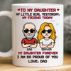 Custom Mug - Personalized Birthday Gifts For Dad, Daughter - Like Father Like Daughter