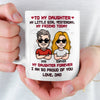 Custom Mug - Personalized Birthday Gifts For Dad, Daughter - Like Father Like Daughter
