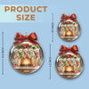 Custom Acrylic Ornament - Personalized Christmas Birthday Gifts For Mom, Dad, Kids - Family Love, Christmas Joy