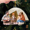 Custom Photo Acrylic Ornament - Personalized Christmas Birthday Gifts For Besties, Sisters, BFF, Family, Yourself - Lost In What I Love Most