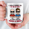 Custom Mug - Personalized Birthday Gifts For Dad, Son - Always My Son, Always Chosen