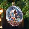 Custom Photo Acrylic Ornament - Personalized Christmas Birthday Gifts For Mom, Dad, Kids - A Season Full Of Togetherness