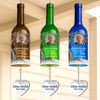Custom Photo Wine Bottle Wind Chime - Personalized Memorial Sympathy Gifts For Loss Of Mom, Dad - Whispers Of You Live On