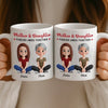 Custom Mug - Personalized Birthday Gifts For Mom, Daughter - A Mother And Daughter Forever