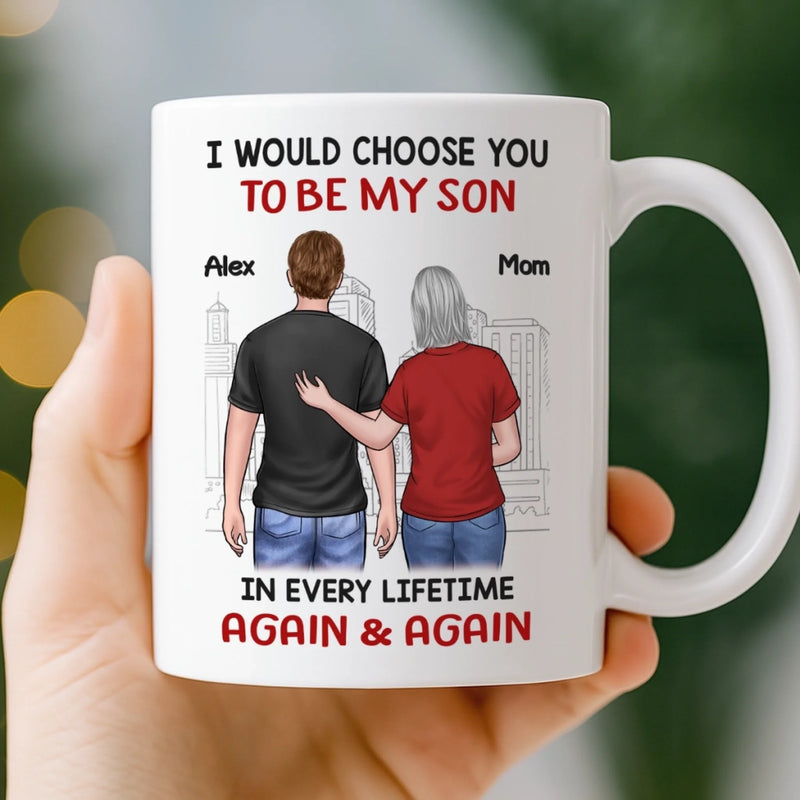 Custom Mug - Personalized Birthday Gifts For Mom, Son - You’ll Always Be My Boy