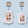 Custom Mug - Personalized Birthday Gifts For Mom, Son - My Choice, My Child, My Love