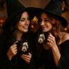 Custom 12oz Ceramic Cauldron Coffee Mug - Personalized Halloween Witchy Gifts For Besties, Sisters, BFF, Family, Yourself - Potion And Purrs
