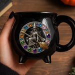 Custom Name Witch Halloween Gifts - Personalized Cauldron Coffee Mug