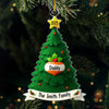 Custom Acrylic Ornament - Personalized Christmas Birthday Gifts For Mom, Dad, Kids - Our Love, Our Family