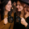 Custom 12oz Ceramic Cauldron Coffee Mug - Personalized Halloween Witchy Gifts For Besties, Sisters, BFF, Family, Yourself - Midnight Magic