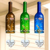 Custom Long Distance Wine Bottle Wind Chime - Personalized Best Friend Birthday Gifts For Women, Besties, Sisters, BFF - Always Besties