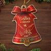 Custom Acrylic Ornament - Personalized Best Friend Christmas Birthday Gifts For Women, Besties, Sisters, BFF - Bestie Joy Glows This Christmas