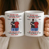 Custom Mug - Personalized Birthday Gifts For Mom, Dad, Daughter, Son - Forever My Hero, Dad