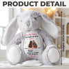Custom Easter Bunny Plush - Personalized Best Friend Christmas Birthday Gifts For Women, Besties, Sisters, BFF - Love Wrapped In Softness