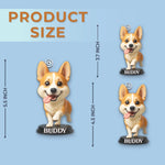 Custom Pet Photo Christmas Gifts for Dog Lovers - Personalized Ornament