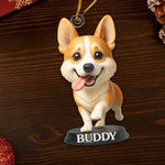 Custom Pet Photo Christmas Gifts for Dog Lovers - Personalized Ornament
