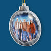 Custom Photo Acrylic Ornament - Personalized Christmas Birthday Gifts For Mom, Dad, Brother, Sister, Kids - Together This Christmas