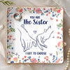 Custom Full-Print Jewelry Dish - Personalized Best Friend Birthday Gifts For Women, Besties, Sisters, BFF  - Bestie Antics Brighten Every Day