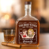 Custom Whiskey Bottle - Personalized Best Friend Birthday Gifts For Women, Besties, Sisters, BFF - Silly Moments Shine With Besties