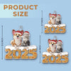 Custom Acrylic Ornament - Personalized Christmas Birthday Gifts For Dog Cat Lovers, Dog Dad And Mom, Cat Owners - Pets Fill Life With Joy