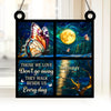 Custom Window Hanging Suncatcher Ornament - Personalized Memorial Sympathy Gifts For Loss Of Mom, Dad - Always In Our Tender Thoughts