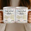 Custom Long Distance Mug - Personalized Best Friend Birthday Gifts For Women, Besties, Sisters, BFF - Distance Means So Little