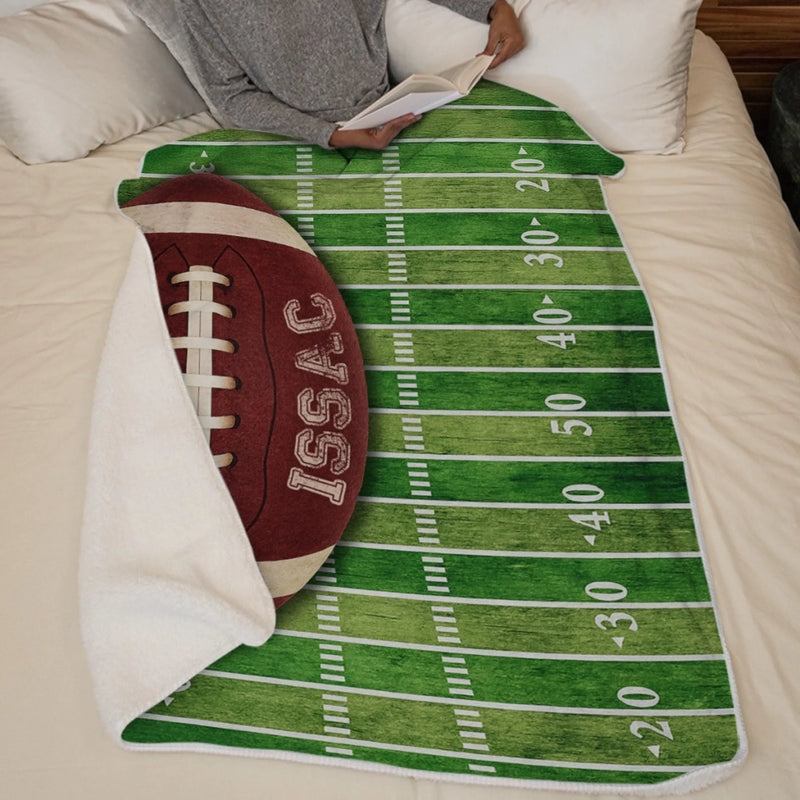 Football Field Game Day Gifts for Football Fans - Blanket