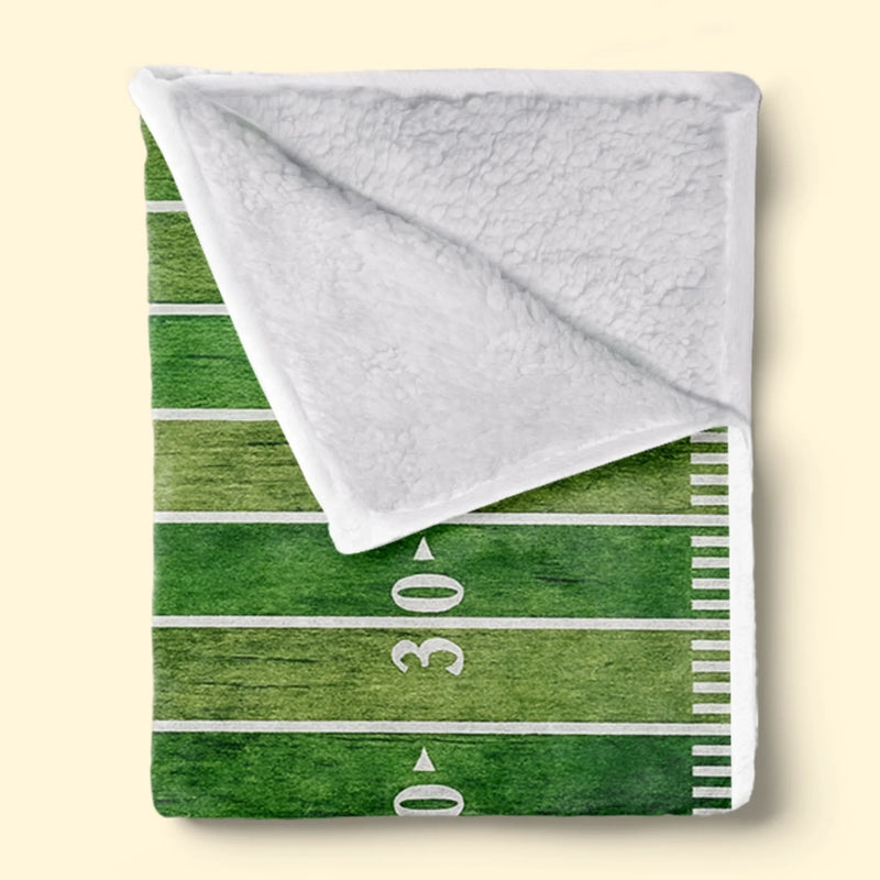 Football Field Game Day Gifts for Football Fans - Blanket