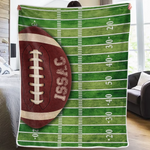 Football Field Game Day Gifts for Football Fans - Blanket