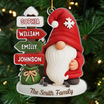 Custom Name Christmas Family Gifts - Personalized Ornament