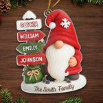 Custom Name Christmas Family Gifts - Personalized Ornament