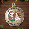Custom Acrylic Ornament - Personalized Best Friend Christmas Birthday Gifts For Women, Besties, Sisters, BFF - Besties Forever No End