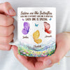 Custom Mug - Personalized Best Friend Birthday Gifts For Women, Besties, Sisters, BFF - True Friends Forever Always
