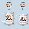 Custom Mug - Personalized Birthday Gifts For Mom, Daughter - A Circle Of Endless Love