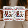 Custom Mug - Personalized Birthday Gifts For Mom, Daughter - A Circle Of Endless Love