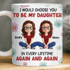 Custom Mug - Personalized Birthday Gifts For Mom, Daughter - A Circle Of Endless Love