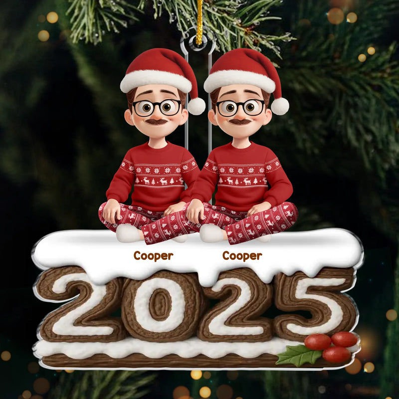 Custom Name Christmas Family Gifts - Personalized Ornament