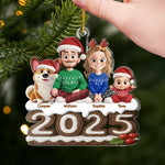 Custom Name Christmas Family Gifts - Personalized Ornament