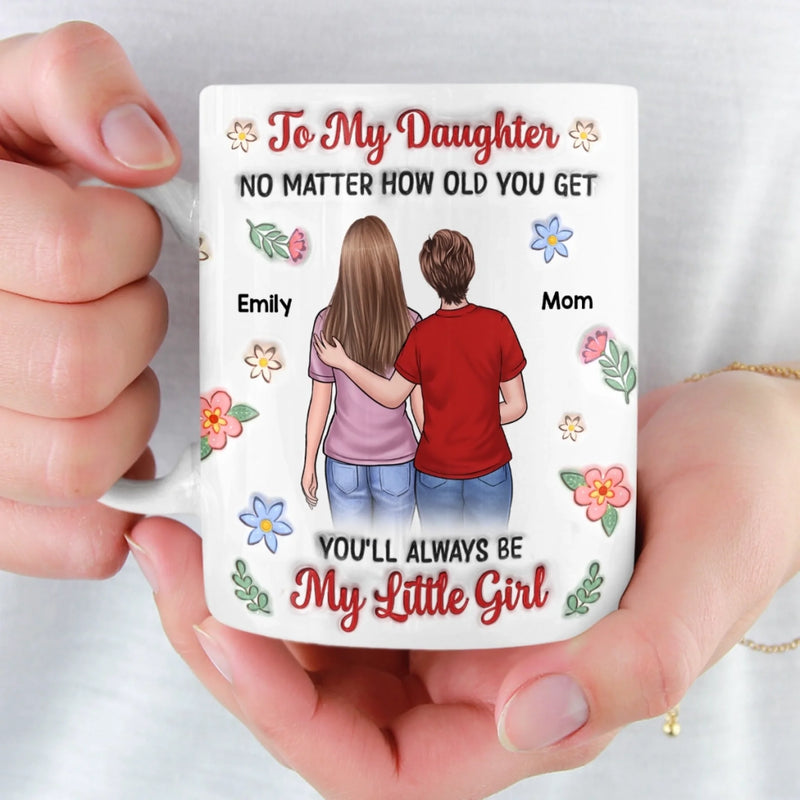 Custom Name Mother Daughter Gifts - Personalized Mug
