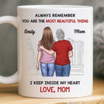 Custom Name Father Daughter Gifts - Personalized Mugs