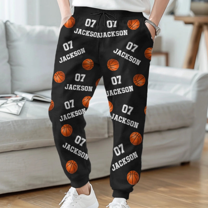 Custom Unisex Sweatpants - Personalized Christmas Birthday Basketball Gifts For Basketball Lovers, Sports Fans, Sports Lovers - Strong Mind Strong Game