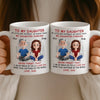 Custom Mug - Personalized Birthday Gifts For Mom, Dad, Daughter - My Daughter My Forever Gift