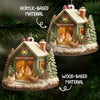 Custom Wood Ornament - Personalized Christmas Birthday Gifts For Women, Men - Chicken Love, Farm Life, Christmas Joy