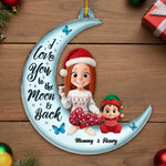 Custom Name Christmas Gifts for Grandma - Personalized Ornament